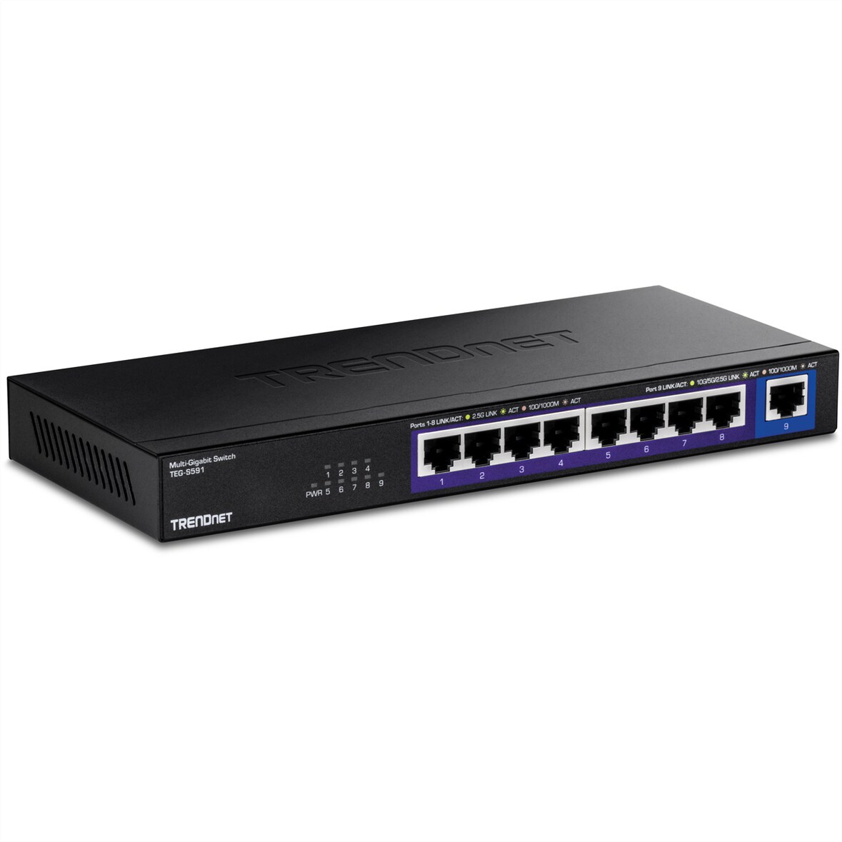 TRENDnet TEG-S591 Switch a 9 porte, Multi-Gigabit