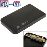 thumbnail of Boîtier Pour Disque Dur Externe Étui Windows Mac Os 2.5 Pouces Sata USB 2.0 Noir YONIS