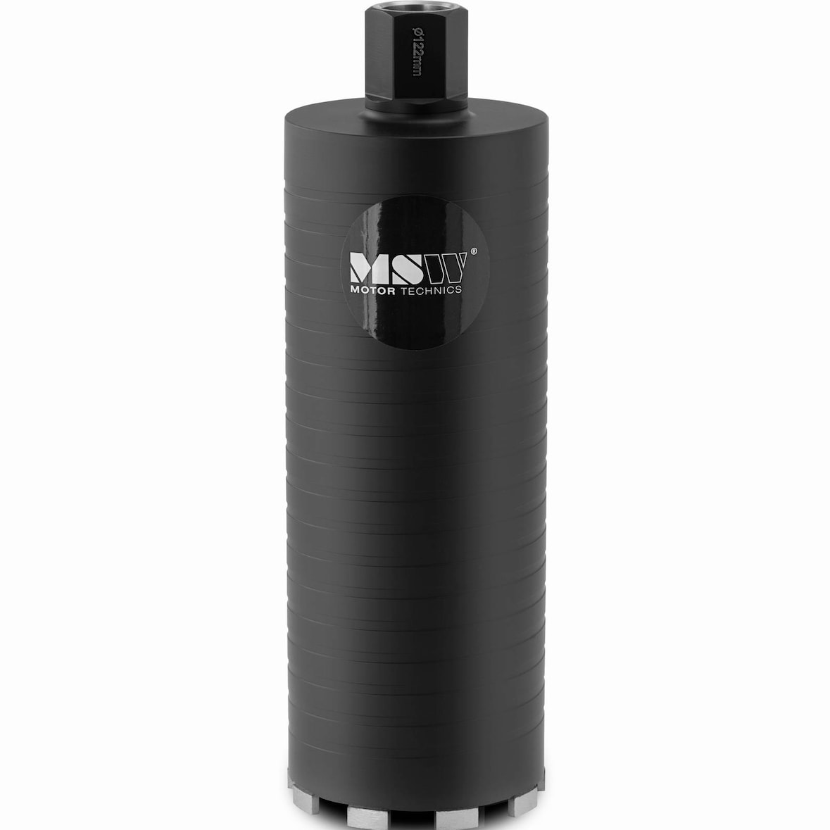 MSW Broca de coroa de diamante - Ø122 mm - 380 mm - 95 HRB