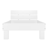 thumbnail of Einzelbett Buche massiv 90x200 Bett Singlebett Holzbett Bettrahmen waschweiß 60.86-09WoR