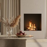 thumbnail of Couchtisch 60x60x33 cm Sandfarben Sofatisch in Stein-Optik Modern, Design Wohnzimmertisch Rund, Loungetisch Beige, Kaffeetisch Beistelltisch