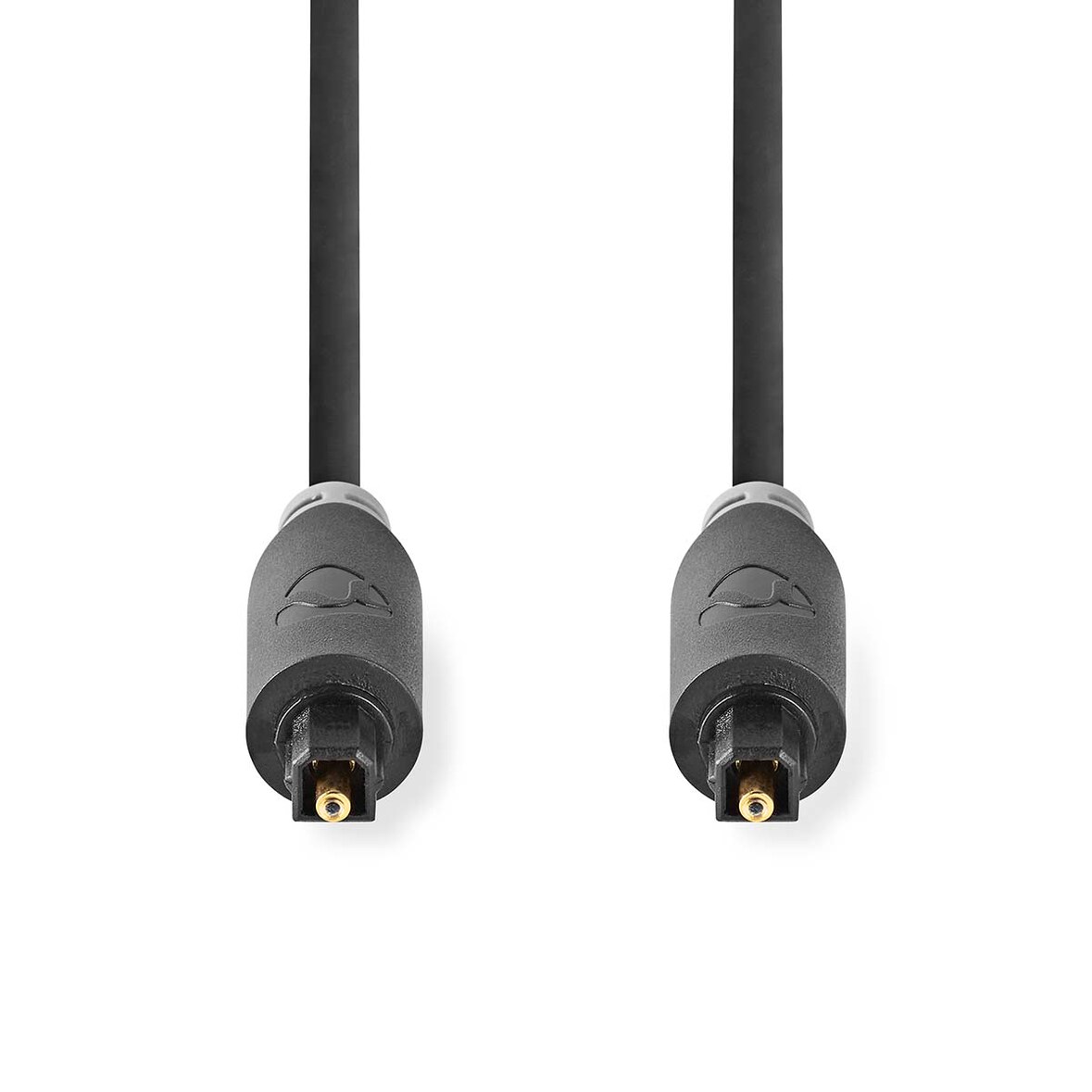 Nedis Optisches Audiokabel - Toslink Stecker - Toslink Stecker - 5.00 m - Rund - PVC - Anthrazit - Box