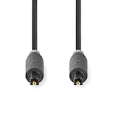 thumbnail of Nedis Optisches Audiokabel - Toslink Stecker - Toslink Stecker - 5.00 m - Rund - PVC - Anthrazit - Box