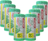 thumbnail of Antibakterielle Alfapac - Müllbeutel 30L 55x60cm mit Selbstverschluss, 8 Rollen x 15 Stück (80% Recycelt)