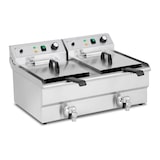 thumbnail of Helloshop26 - Friteuse électrique 2 x 16 litres 230 volts professionnel 3000 watts acier inoxydable 14_0003984