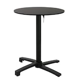 thumbnail of METRO PROFESSIONAL Gastro Klapptisch Massini, Alu, HPL-Tischplatte, Ø 60 x 74 cm, rund, schwarz