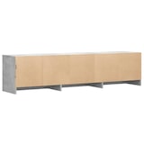 thumbnail of vidaXL TV-Schrank mit LED-Beleuchtung Betongrau 165x34x40 cm