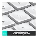 thumbnail of Clavier Sans Fil Logitech - Mx Keys Mini - Gris Pale - Compact, Bluetooth, Retroeclaire Pour Mac, Ios, Windows, Linux, Android