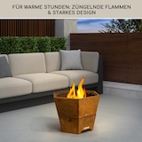 thumbnail of Hekla 2-in-1-Feuerschale mit Grillfunktion 60 cm Durchmesser wasser- und frostsichere Konstruktion Rost