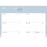 thumbnail of Quo Vadis - Agenda année scolaire - 2026-2027 - Hebdocolor 15 - Semainier Horizontal - Français - Canopy - Multicolore - août à juillet - 10x15 cm