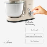 thumbnail of Klarstein Bella Pico 2G Küchenmaschine 1300W 1,7PS 6 Stufen 5 Liter Vintage-Creme