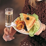 thumbnail of Porta Copas Sujetar Al Plato  7,5X4,2 Cm Blanco Plástico (200 unidades)