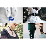 thumbnail of Doppelseitiges Satinband 38mm x 20m Schleifenband Geschenkband Stoffband Rot