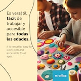 thumbnail of Fieltro para Manualidades, Fieltro de Colores, Suave y Flexible, 40x60cm - m-office (blanco, 10 uds)