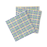 thumbnail of Sovie HOME Serviette Emil in Blau aus Tissue 33 x 33 cm, 20 Stück - Karo Muster Streifen Kariert