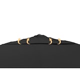 thumbnail of METRO PROFESSIONAL Ombrellone push-up quadrato, alluminio, 4 x 4 m, idrorepellente, antracite/grigio