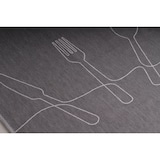 thumbnail of DoubleDry Theedoeken 6 st 50x70 cm - 100% katoen - hip bestek, grijs