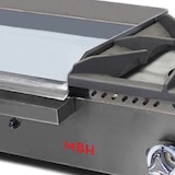 thumbnail of MBH - Plancha a gas industrial 600x400 mm de cromo duro con fogón para hostelería. Fry Top para cocina profesional de bar y restaurante.