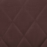 thumbnail of Banco de bar em tecido Lazio marrom/cromo