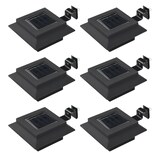 thumbnail of vidaXL Outdoor Solarleuchten 6 Stück LED Quadratisch 12 cm Schwarz