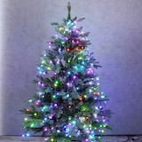 thumbnail of LED Baummantel Lichterkette 10 Stränge 180LED bunt 13Funkt. Fernbedienung 1,8m