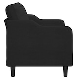 thumbnail of vidaXL 2-Sitzer-Sofa Schwarz 140 cm Stoff