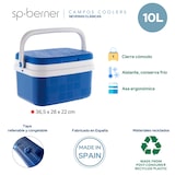 thumbnail of Campos - Blauwe koelkast van 10l