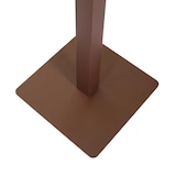 thumbnail of Vacchetti Base tavolo in acciaio "Leo" marrone corten quadro cm40x40h72 tubo cm6x6