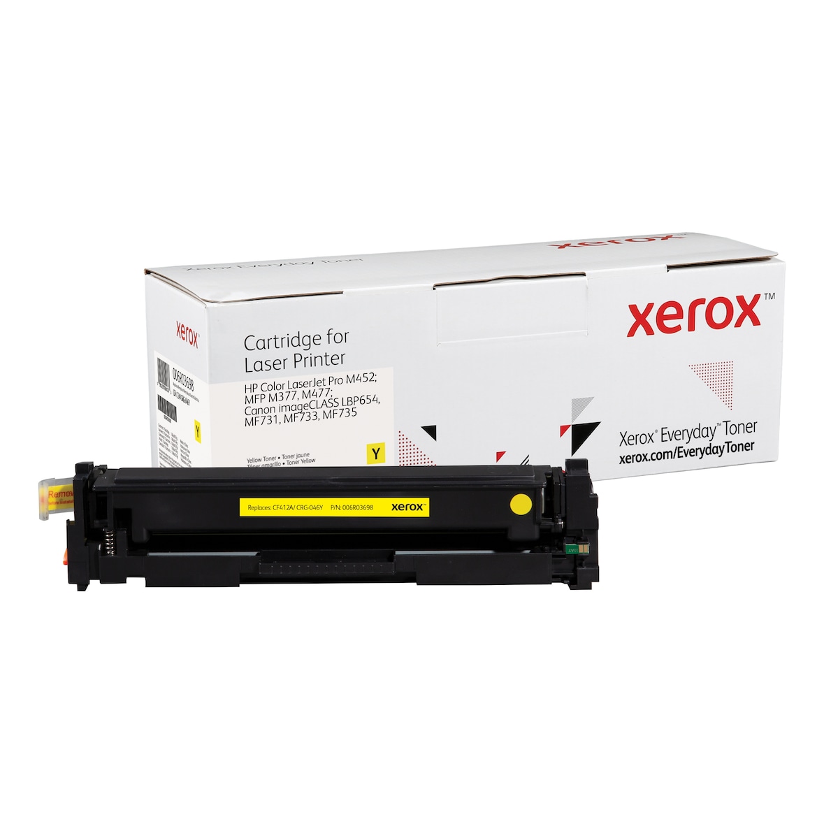 Everyday -Toner in Gelb, Xerox-Entsprechung für HP CF412A/ CRG-046Y, 2300 Seiten - (006R03698)