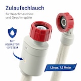 thumbnail of VIOKS Zulaufschlauch Aquastop 1,5m 90°C universal für Waschmaschine und Geschirrspüler