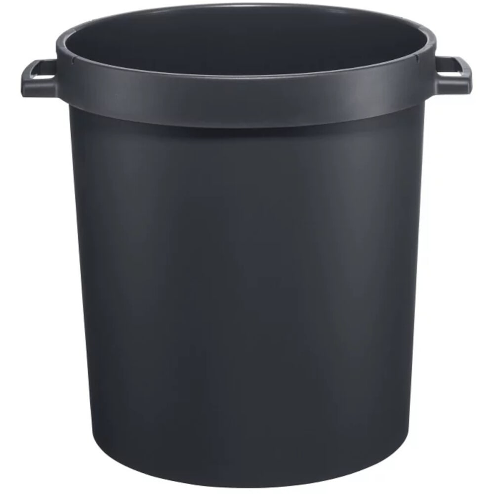 Orthex universele afvalemmer 80L donkergrijs
