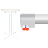 thumbnail of METRO PROFESSIONAL Stehtisch klappbar Mistrano, Stahl, Ø 80 x 110 cm, rund, weiß