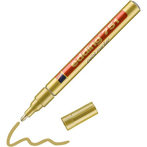 Edding 751 Paint Marker Gold (4-751053) (4751053)