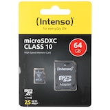 thumbnail of INTENSO Carte MicroSDXC Class 10 - 64 Go