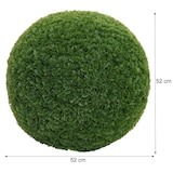 thumbnail of Künstlicher Busch HWC-O96, Thujakugel Dekopflanze Kunstpflanze Lebensbaum künstlich, Outdoor, Polyethylen Ø 52cm