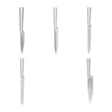 thumbnail of Bloc de 5 couteaux Kimono bambou -  Argent / Métallique Autre forme Acier Inoxydable (inox  Jean Dubost 23.00x7.00 cm