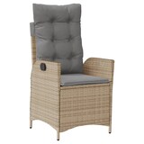 thumbnail of vidaXL 5-tlg. Garten-Essgruppe mit Kissen Beige Poly Rattan