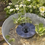 thumbnail of LED Solar Teichpumpe bunt leuchtend schwimmend Fontäne Springbrunnen Gartenteich