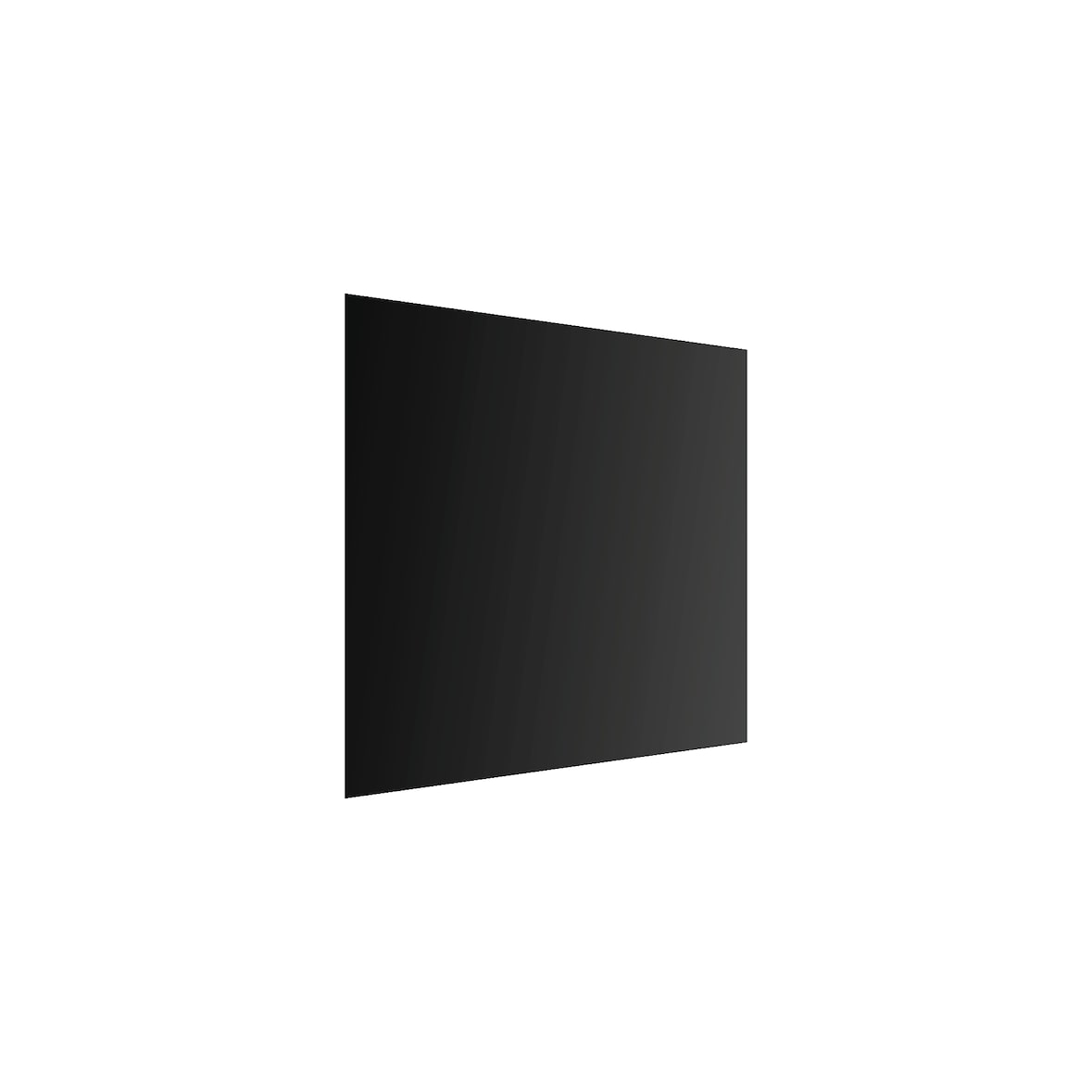 ALLboards Spritzschutz 60x65 cm, SCHWARZ