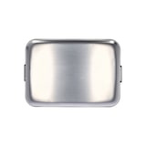 thumbnail of Plat à rôtir Mamù en aluminium blanc, avec poignée en fer, pour usage domestique ou professionnel, 35 cm