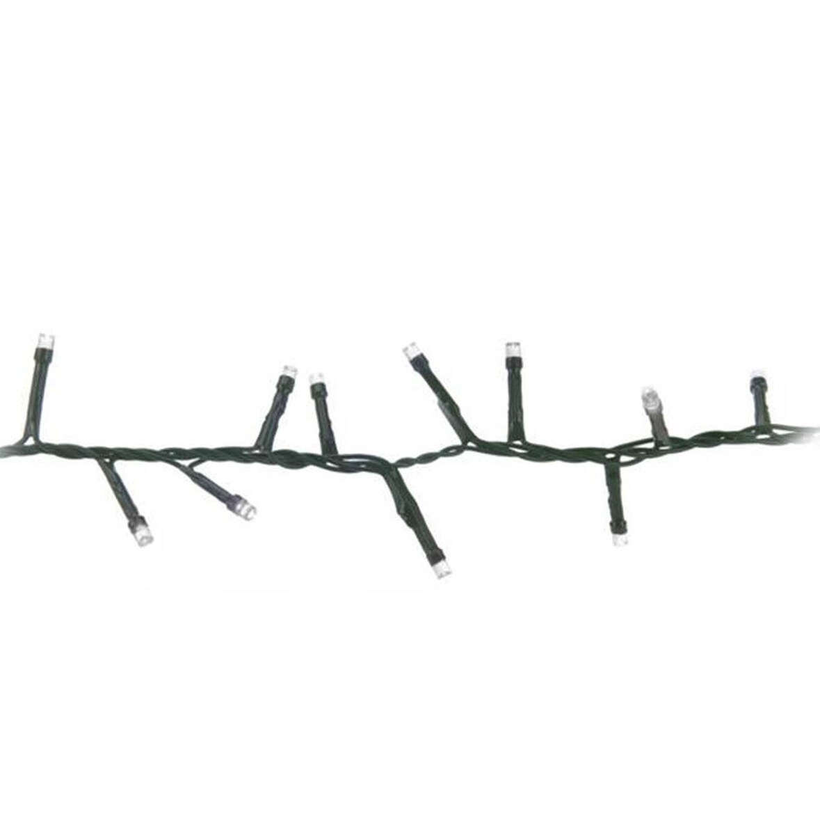 WellHome - Weihnachtsbeleuchtung mit 1000 kaltweißen LEDs und 8 Lichtsets - 20m lang