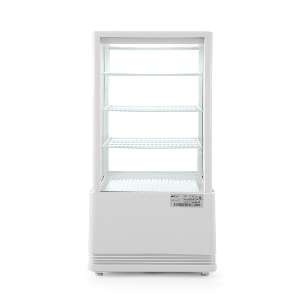 Koelvitrinekast 68L, Arktic, wit, 230V/170W, 452x406x(H)891mm