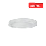 thumbnail of ECOLOMIQUE - 50 Pcs - Couvercle PP transparent - Diam: 9,6 cm, Idéal pour contenants standards - ECO210SOUPLPP96