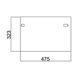thumbnail of Lareira a bioetanol com braseiro de jardim redondo para interior e exterior RODI Branco d.47,5