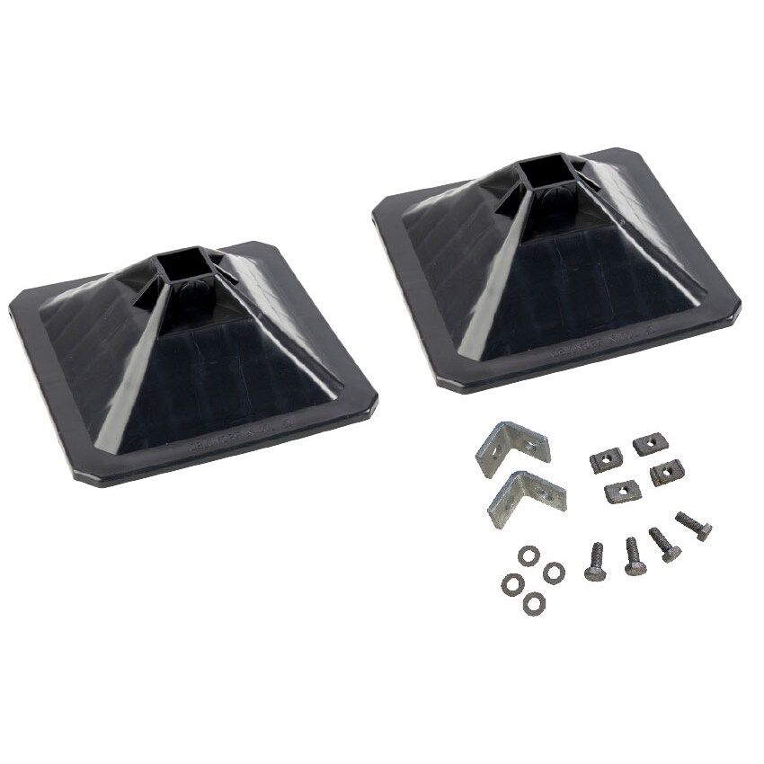 Pieds pour supports en H Avec Tapis Anti-Vibrations - ALX-1803-000 - Linum