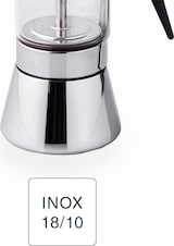 thumbnail of Lacor - 62124 - Cafetière italienne Sienne, cafetière express, acier inoxydable 18/10, capacité 4 tasses