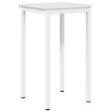 thumbnail of Table de bar Blanc 60 x 60 x 105 cm Bois de pin massif Modèle Titan Jardin Plus