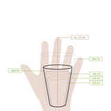 thumbnail of greenbox - Copos de papel 200 ml / 8 oz, Ø 80 mm, "EcoUp©"-Ícones, 1000 Unid..