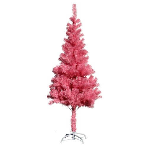 Künstlicher Weihnachtsbaum inkl. Ständer Tannenbaum Christbaum pink 180cm : 180 cm
