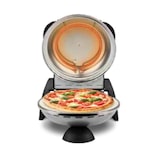 thumbnail of G3 Ferrari Delizia Pizzamacher/Ofen 1 Pizza/Pizzen 1200 W Schwarz, Silber